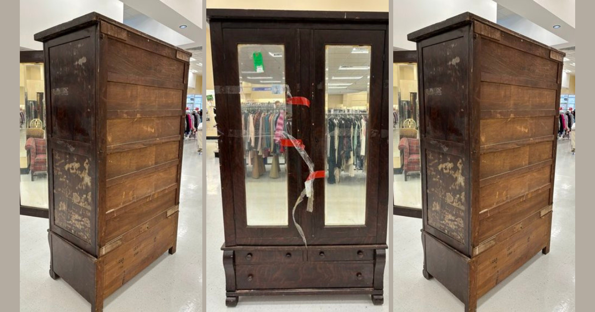 How to Make Thrifted Vintage Furniture Beautiful Again with Chalk Paint