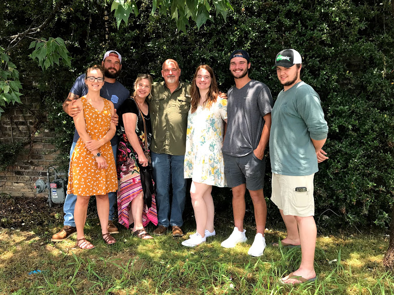 Christian mom praying for adult children with Scripture.”