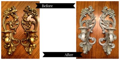 chalk paint, annie sloan, before and after